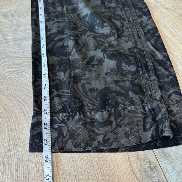 Anthropologie Marrakech Twill Cargo Pants Black Green 30 - Picture 14 of 14